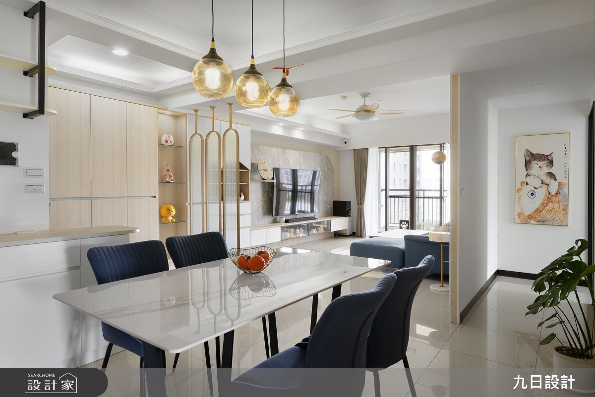30坪中古屋(5~15年)＿混搭風餐廳案例圖片＿九日室內裝修設計＿九日_35之9