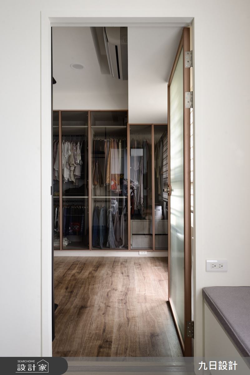 30坪中古屋(5~15年)＿混搭風更衣間案例圖片＿九日室內裝修設計＿九日_35之15