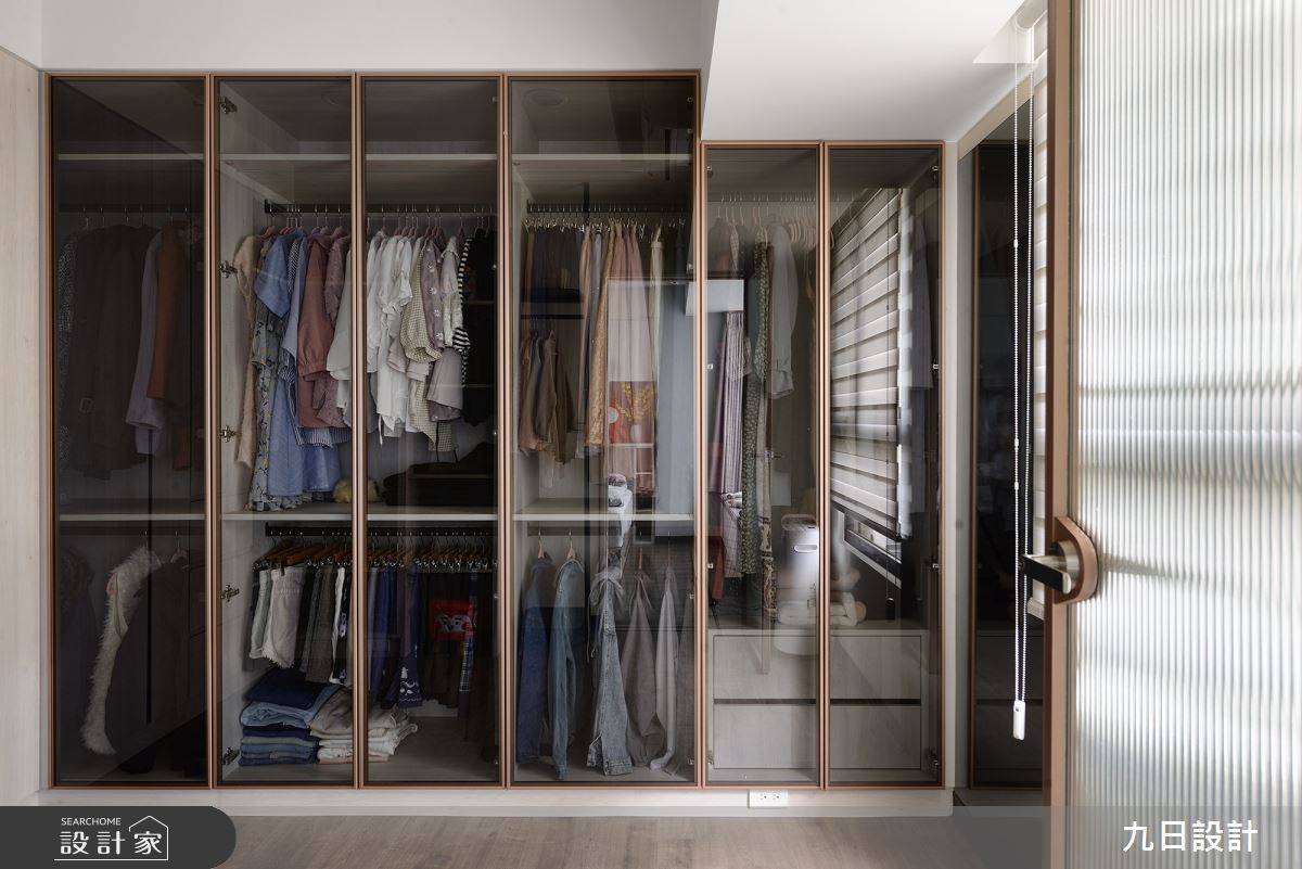 30坪中古屋(5~15年)＿混搭風更衣間案例圖片＿九日室內裝修設計＿九日_35之16