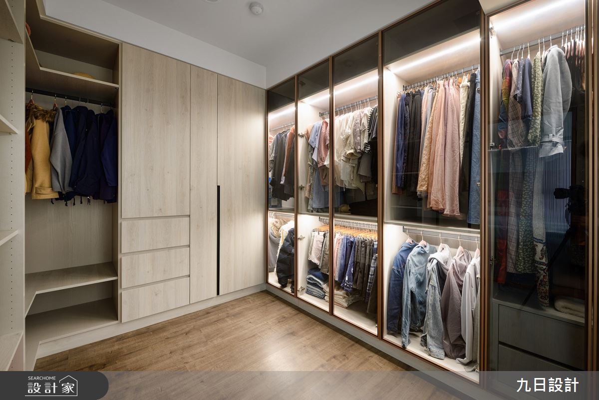 30坪中古屋(5~15年)＿混搭風更衣間案例圖片＿九日室內裝修設計＿九日_35之17