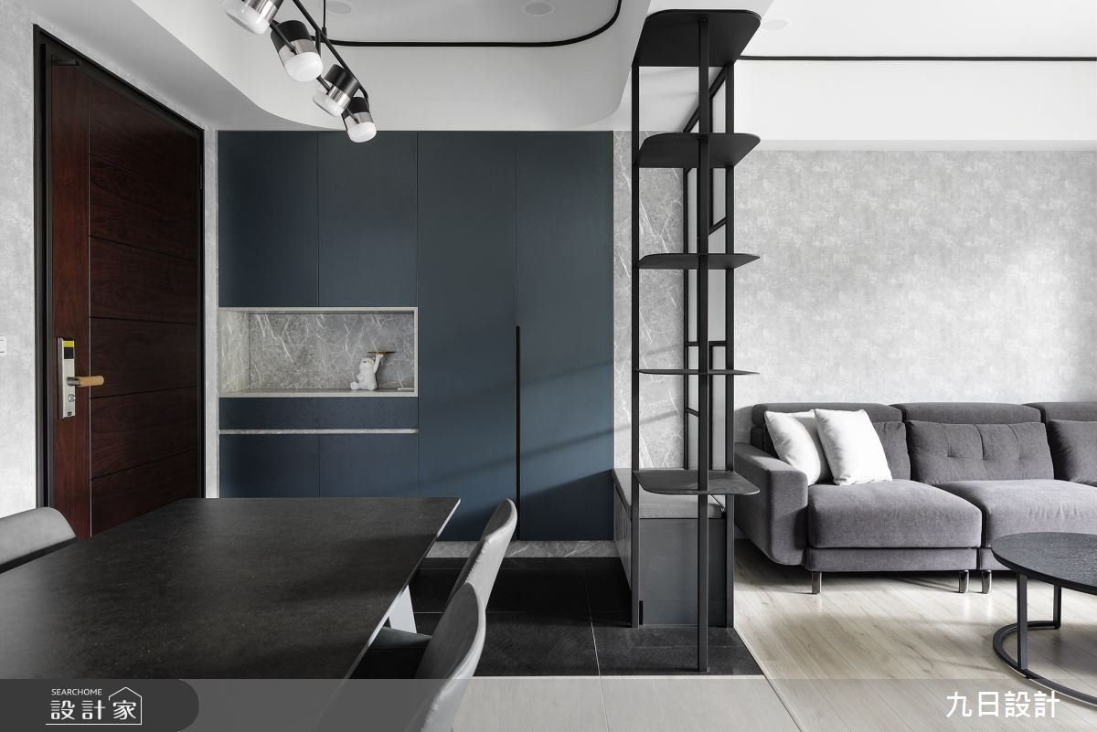 30坪新成屋(5年以下)＿現代風客廳案例圖片＿九日室內裝修設計＿九日_36之2