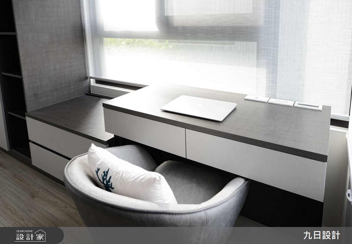 30坪新成屋(5年以下)＿現代風臥室案例圖片＿九日室內裝修設計＿九日_36之16