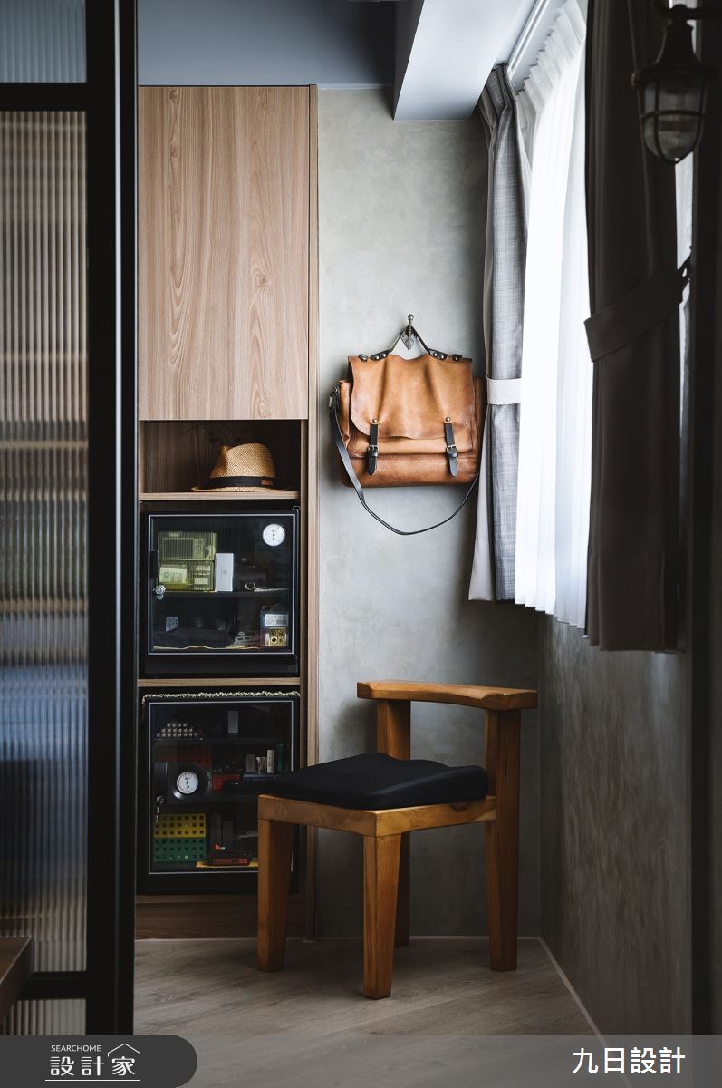 26坪老屋(16~30年)＿工業風臥室案例圖片＿九日室內裝修設計＿九日_38之13