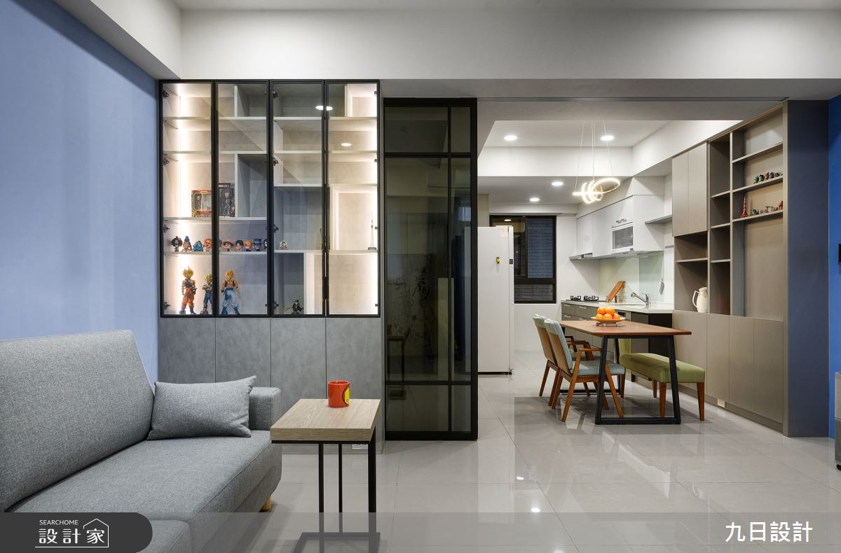 56坪新成屋(5年以下)＿混搭風客廳案例圖片＿九日室內裝修設計＿九日_39之7