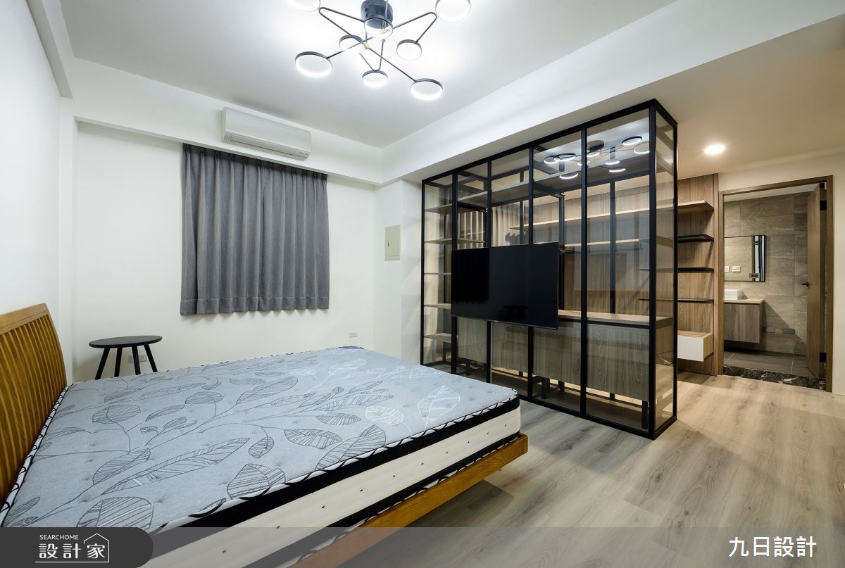 28坪新成屋(5年以下)＿混搭風臥室案例圖片＿九日室內裝修設計＿九日_40之14
