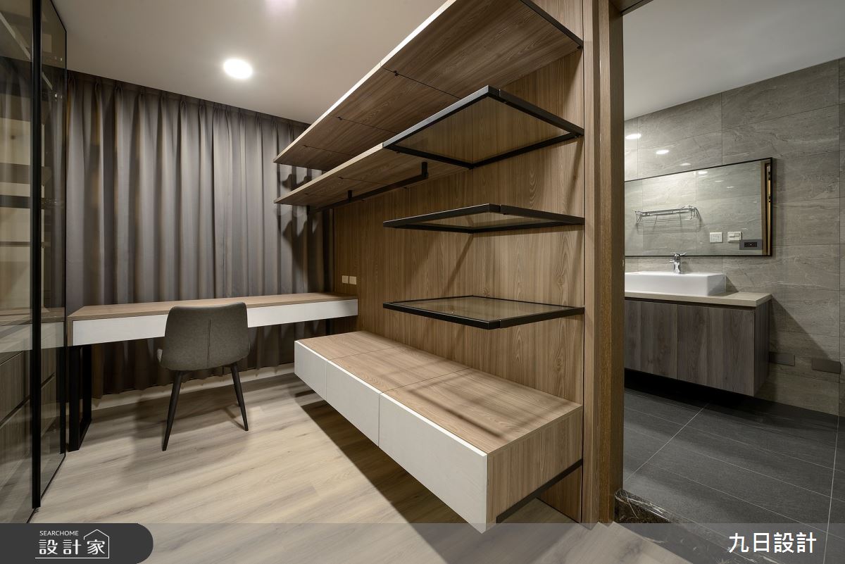 28坪新成屋(5年以下)＿混搭風書房案例圖片＿九日室內裝修設計＿九日_40之16