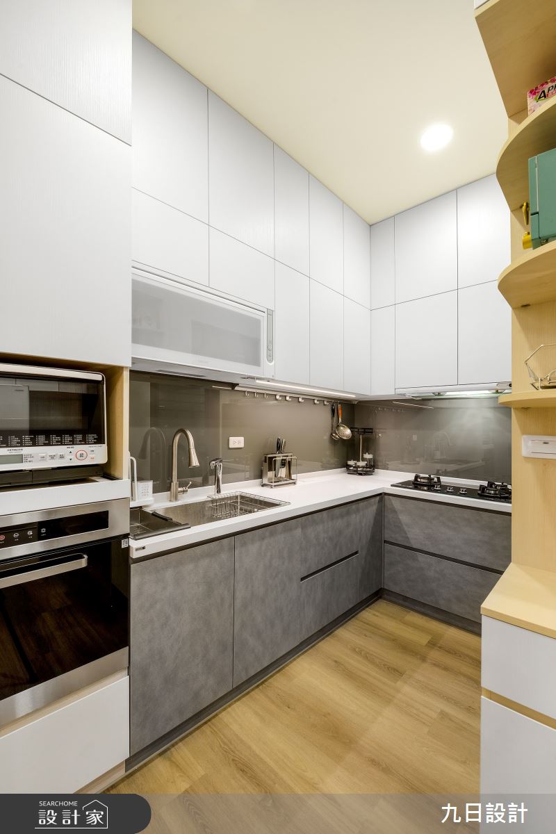 60坪新成屋(5年以下)＿混搭風廚房案例圖片＿九日室內裝修設計＿九日_41之5