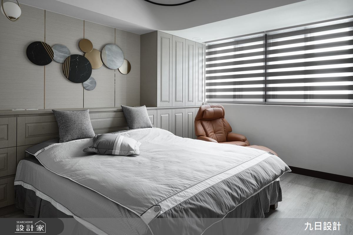 60坪新成屋(5年以下)＿混搭風臥室案例圖片＿九日室內裝修設計＿九日_41之6