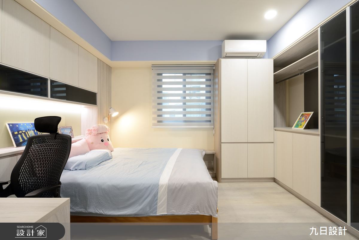 60坪新成屋(5年以下)＿混搭風臥室案例圖片＿九日室內裝修設計＿九日_41之14
