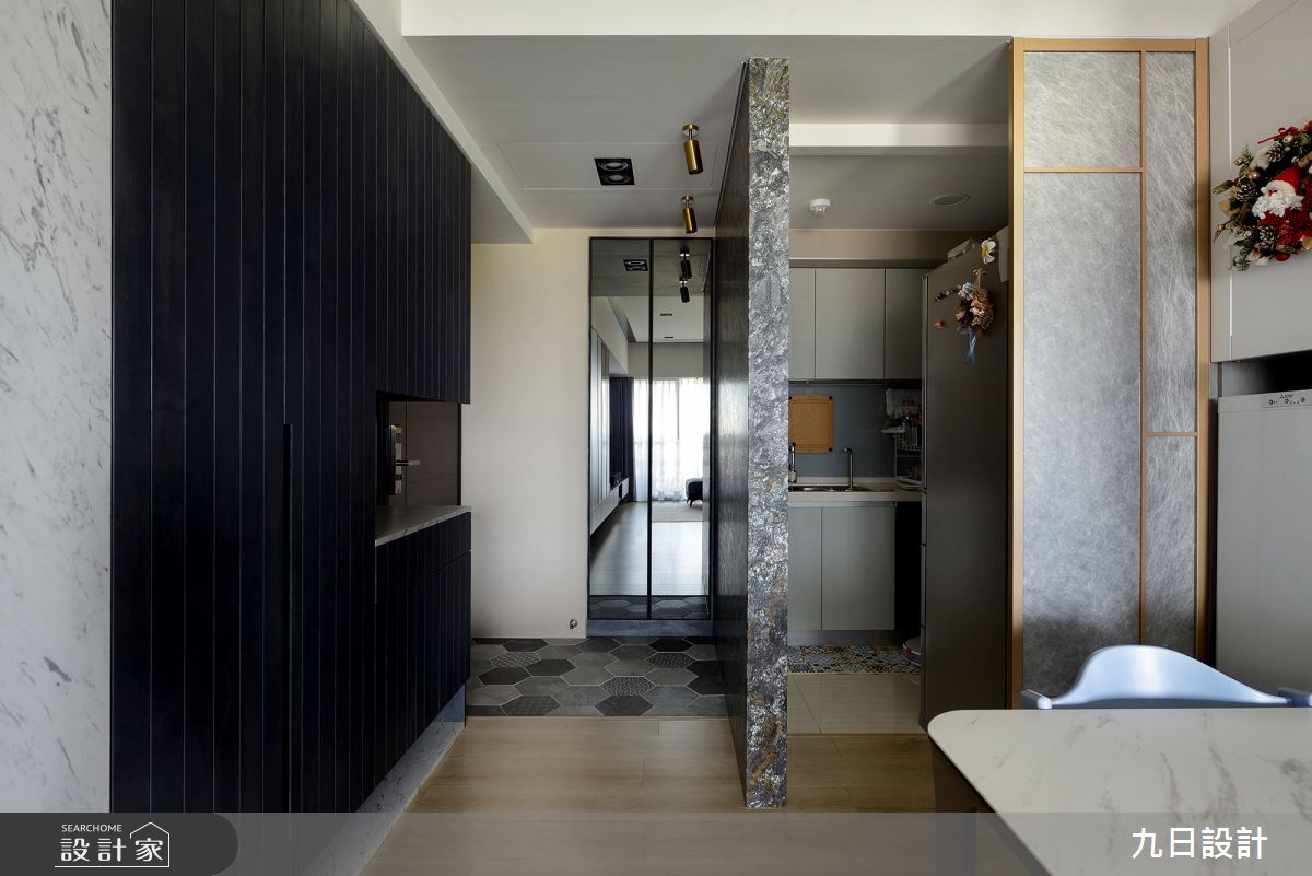 30坪新成屋(5年以下)＿混搭風玄關案例圖片＿九日室內裝修設計＿九日_42之1