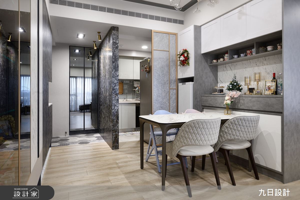 30坪新成屋(5年以下)＿混搭風餐廳案例圖片＿九日室內裝修設計＿九日_42之5