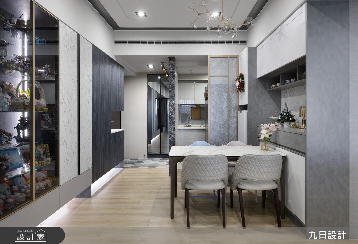 30坪新成屋(5年以下)＿混搭風餐廳案例圖片＿九日室內裝修設計＿九日_42之6