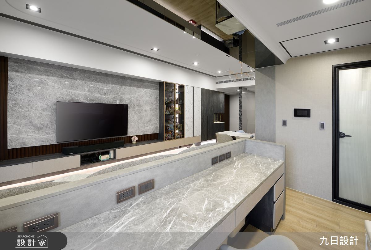 30坪新成屋(5年以下)＿混搭風客廳案例圖片＿九日室內裝修設計＿九日_42之21