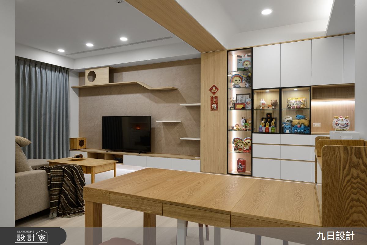 18坪新成屋(5年以下)＿北歐風餐廳案例圖片＿九日室內裝修設計＿九日_43之15