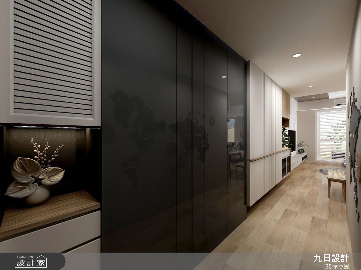 22坪預售屋＿現代風玄關案例圖片＿九日室內裝修設計＿九日_44之1