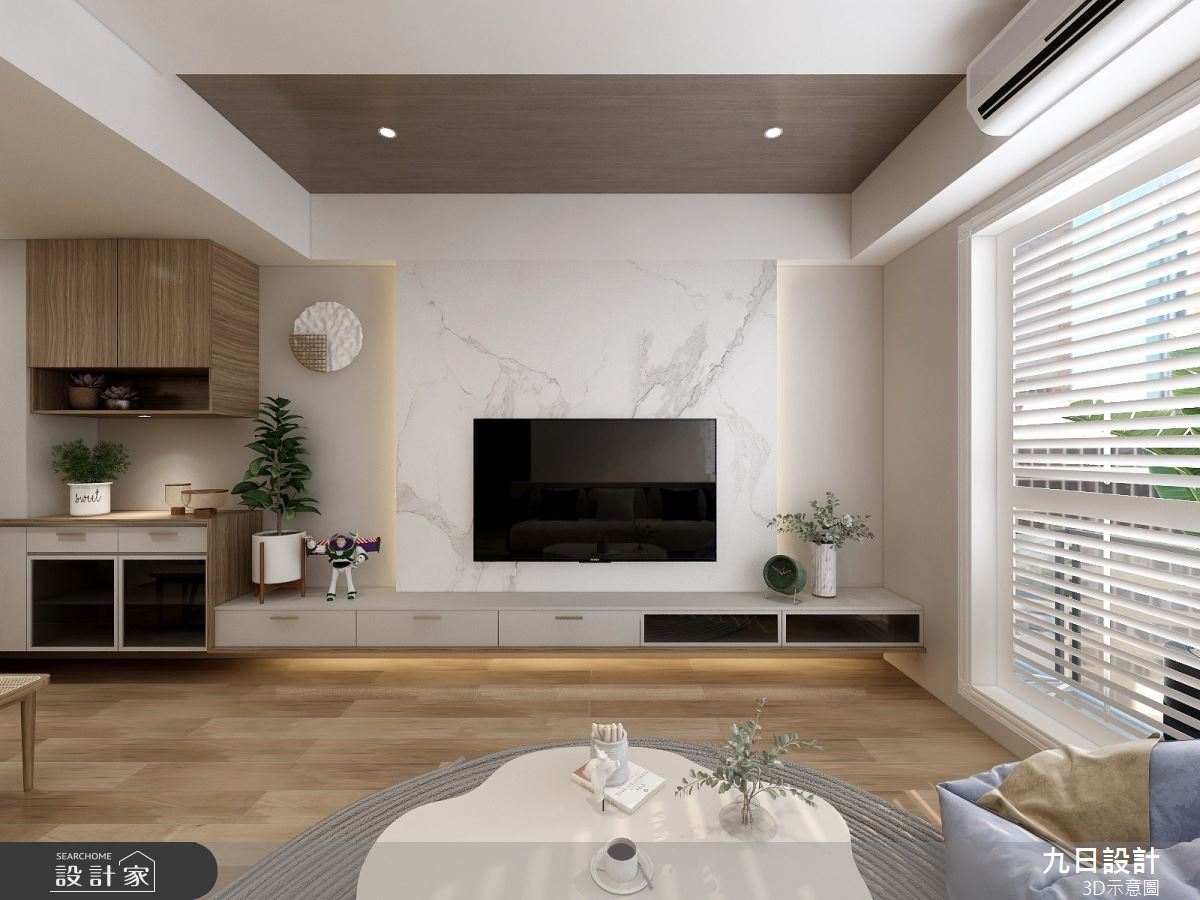 22坪預售屋＿現代風客廳案例圖片＿九日室內裝修設計＿九日_44之6