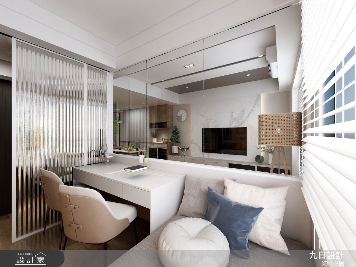 22坪預售屋＿現代風書房案例圖片＿九日室內裝修設計＿九日_44之12