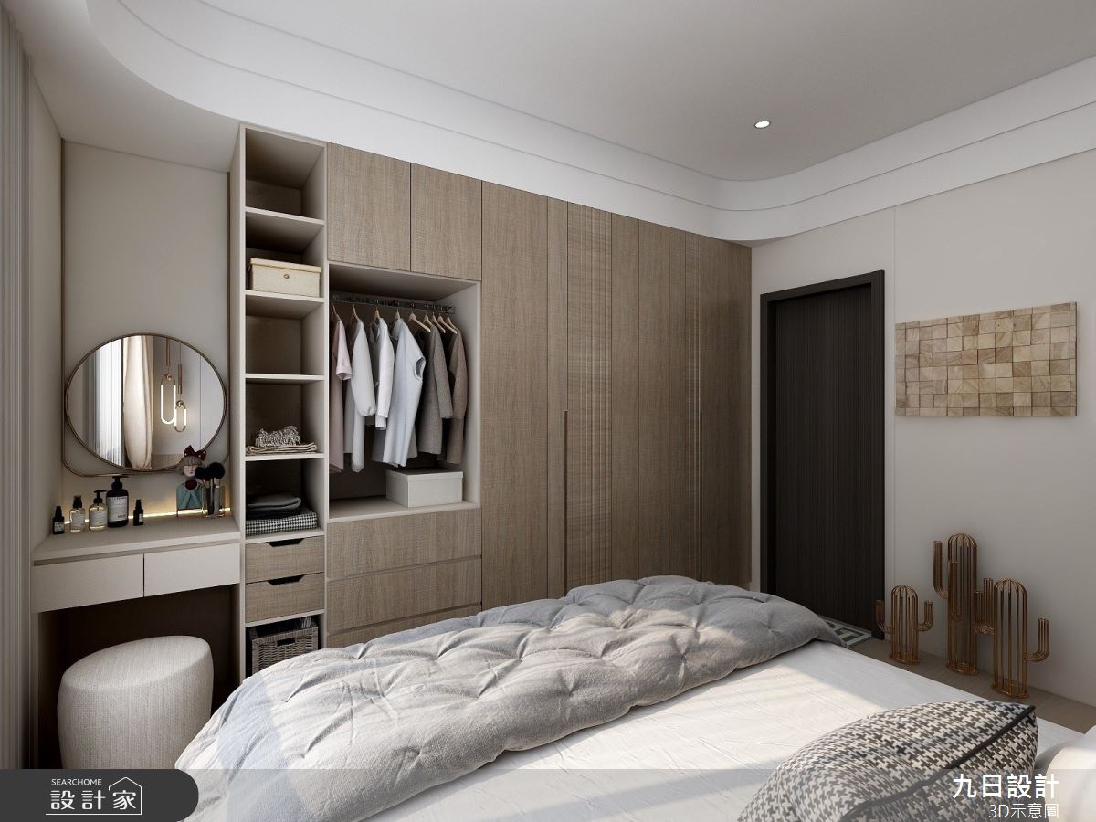 22坪預售屋＿現代風臥室案例圖片＿九日室內裝修設計＿九日_44之14