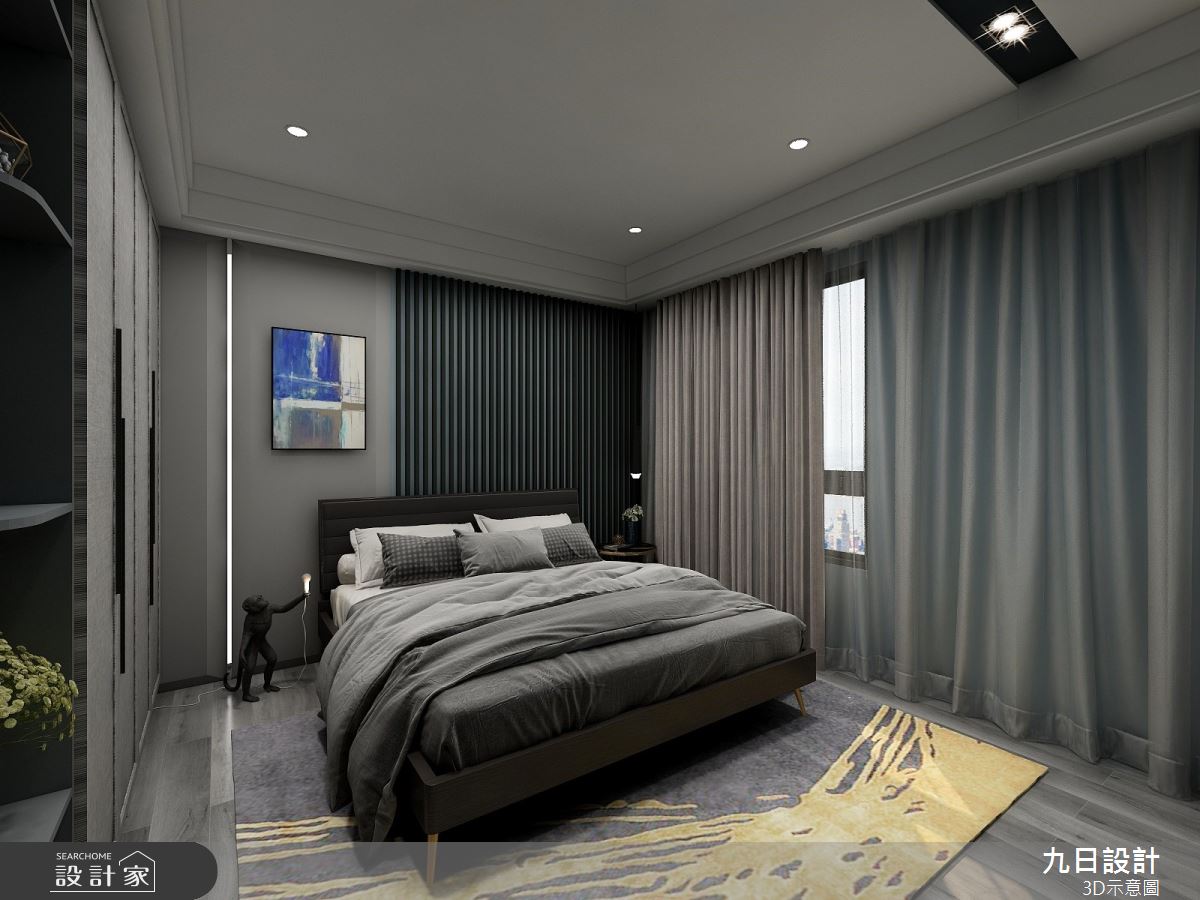 79坪新成屋(5年以下)＿混搭風客房案例圖片＿九日室內裝修設計＿九日_47之19