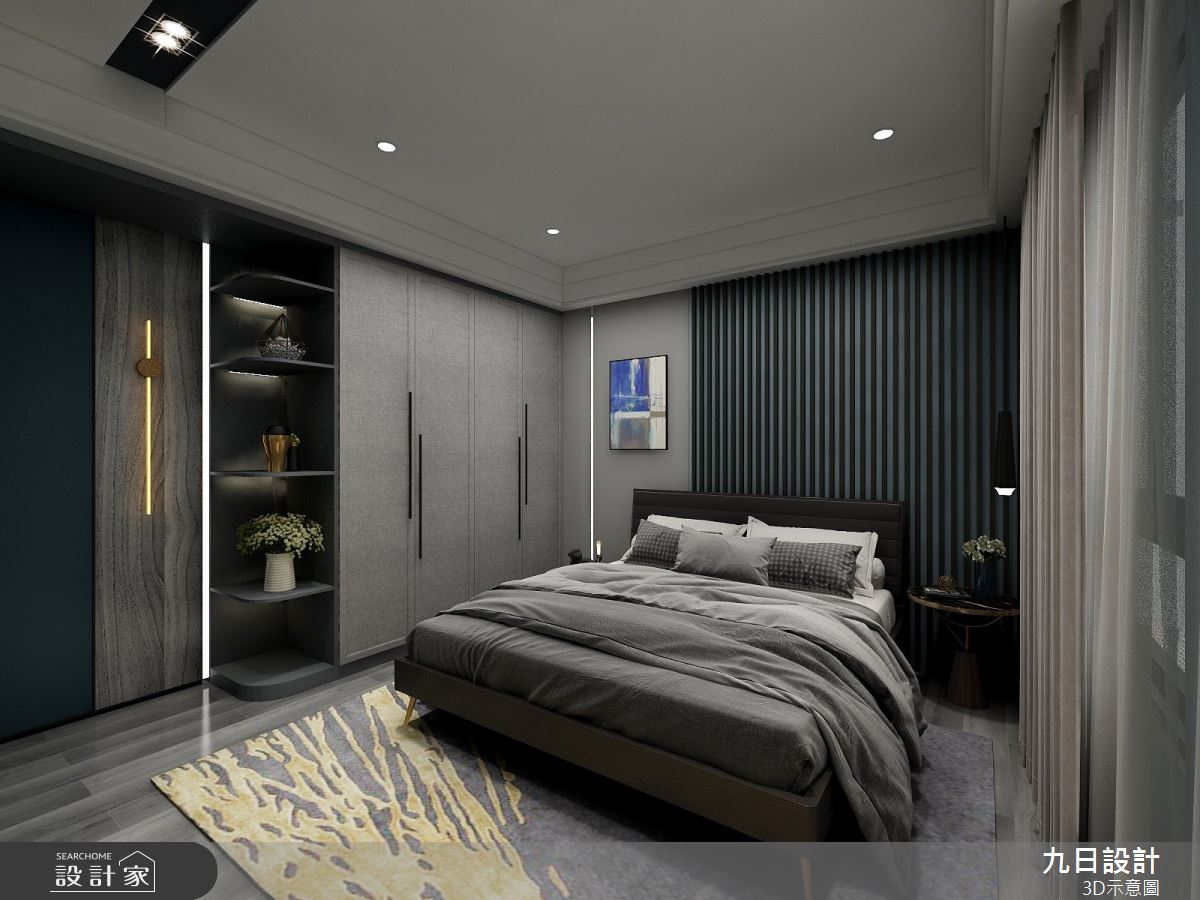 79坪新成屋(5年以下)＿混搭風客房案例圖片＿九日室內裝修設計＿九日_47之20