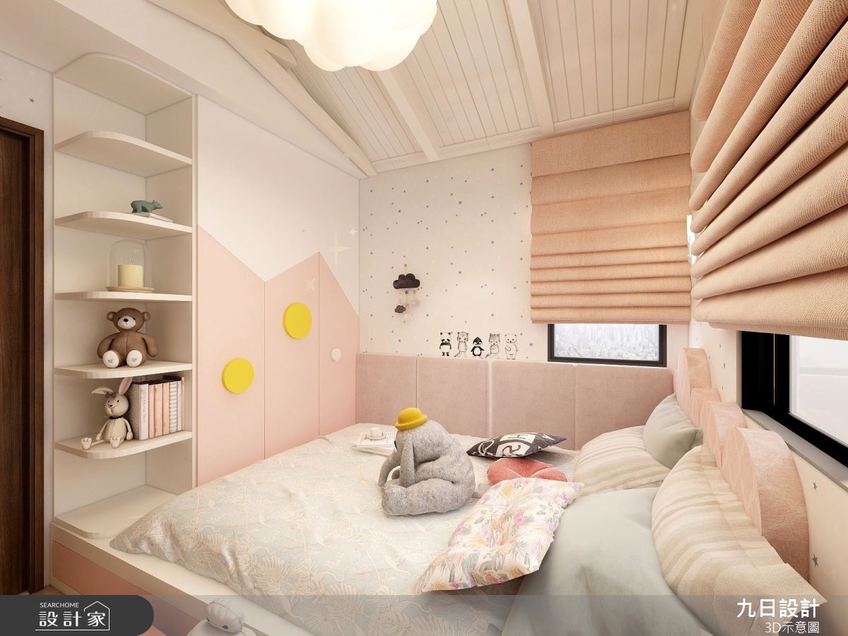 79坪新成屋(5年以下)＿混搭風兒童房兒童房案例圖片＿九日室內裝修設計＿九日_47之23