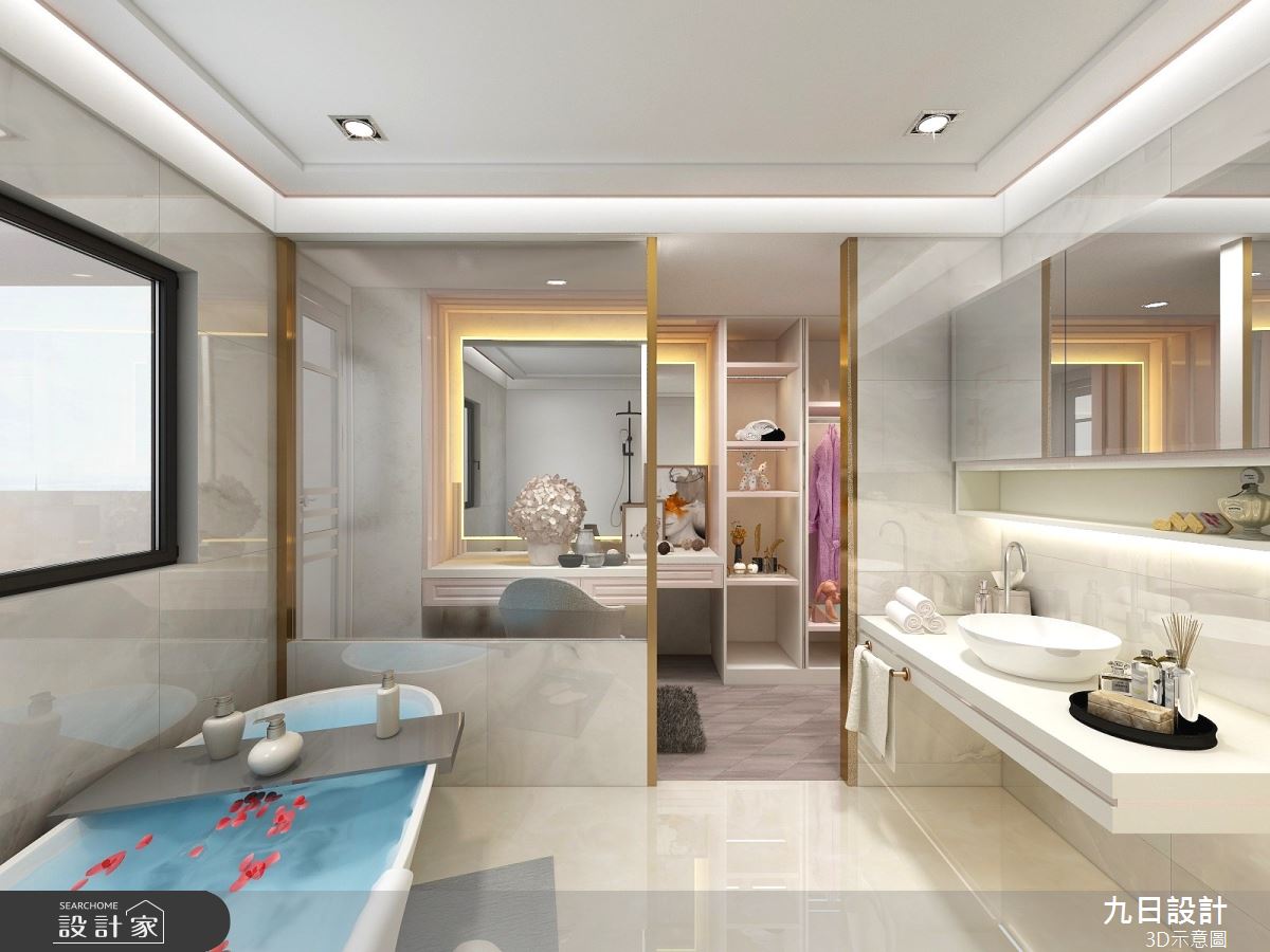 79坪新成屋(5年以下)＿混搭風浴室案例圖片＿九日室內裝修設計＿九日_47之27