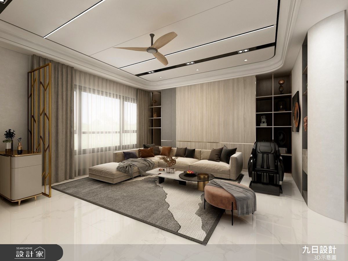 新成屋(5年以下)＿現代風客廳案例圖片＿九日室內裝修設計＿九日_48之4