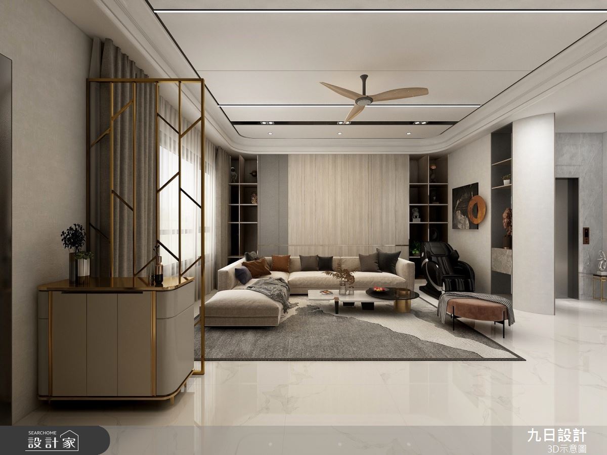 新成屋(5年以下)＿現代風客廳案例圖片＿九日室內裝修設計＿九日_48之3