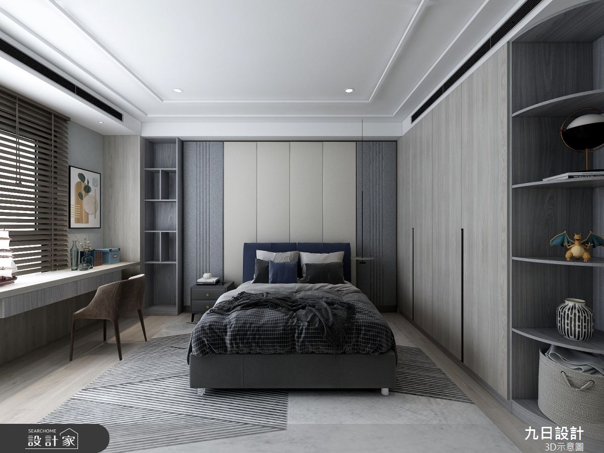 新成屋(5年以下)＿現代風臥室案例圖片＿九日室內裝修設計＿九日_48之16