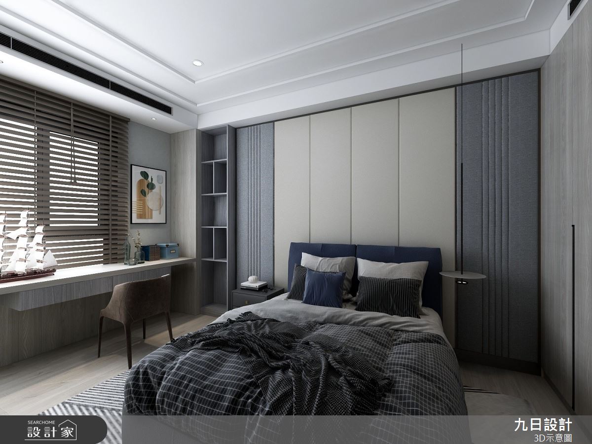 新成屋(5年以下)＿現代風臥室案例圖片＿九日室內裝修設計＿九日_48之17
