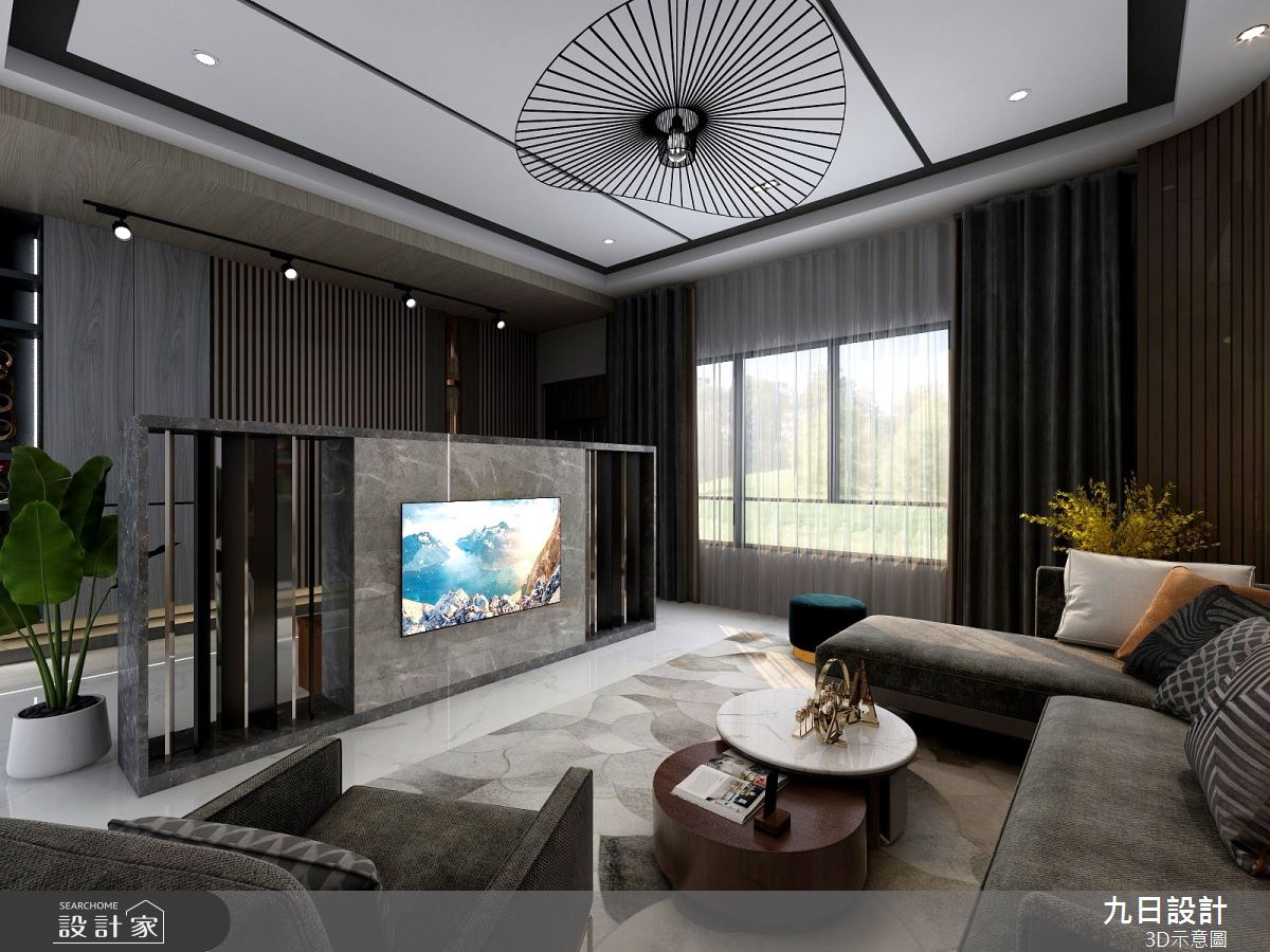 新成屋(5年以下)＿現代風客廳案例圖片＿九日室內裝修設計＿九日_51之3