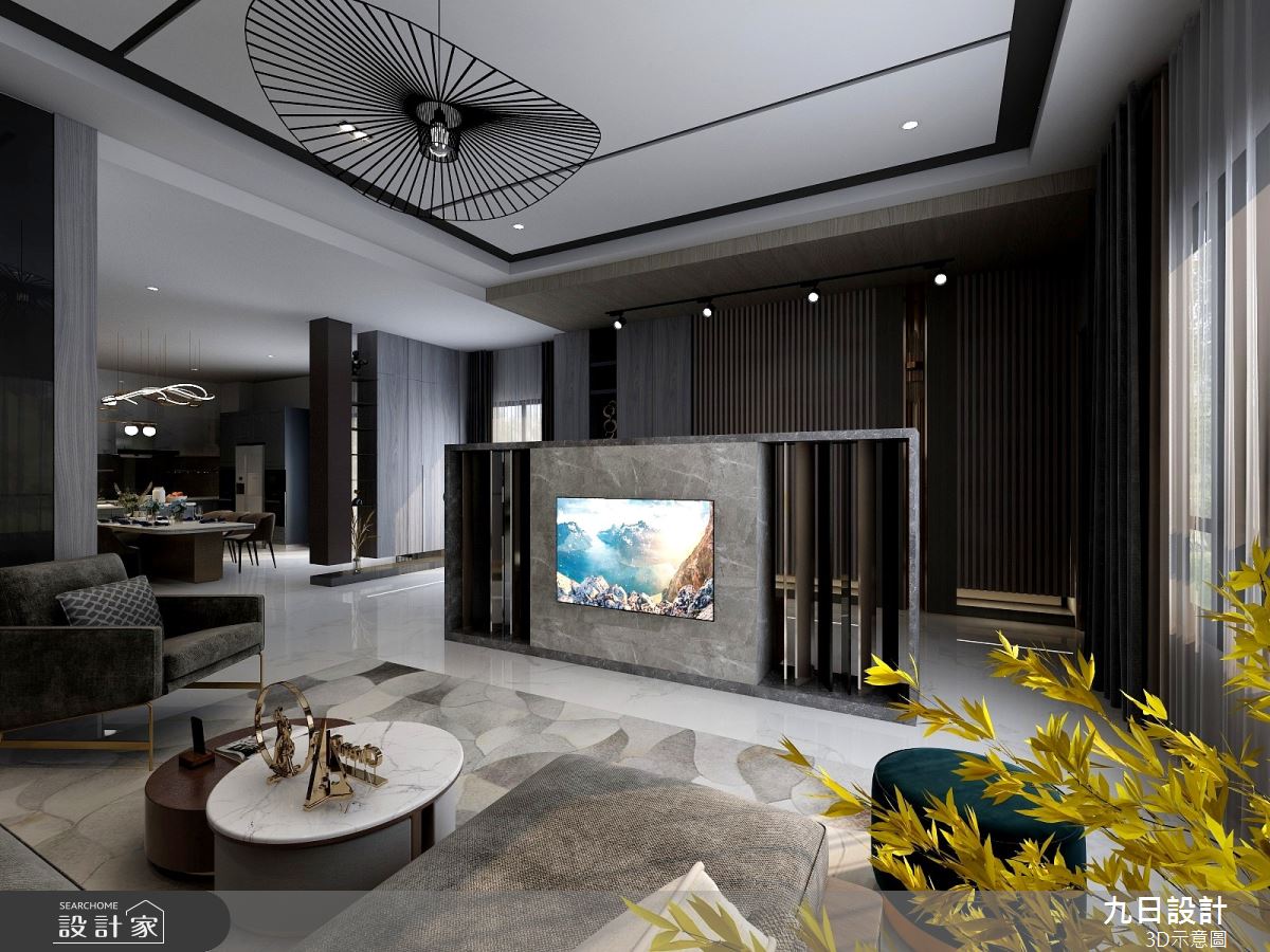新成屋(5年以下)＿現代風客廳案例圖片＿九日室內裝修設計＿九日_51之4