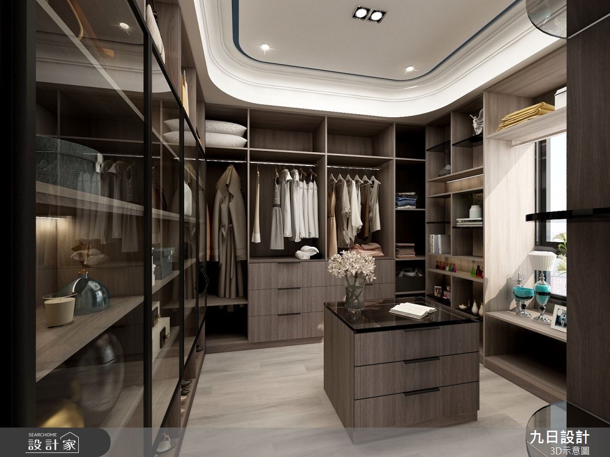 新成屋(5年以下)＿現代風更衣間案例圖片＿九日室內裝修設計＿九日_51之14