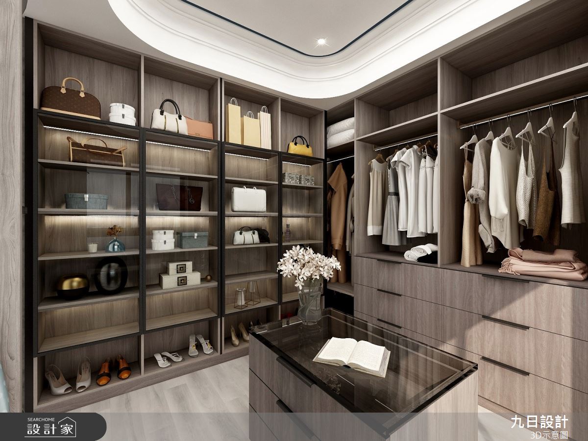 新成屋(5年以下)＿現代風更衣間案例圖片＿九日室內裝修設計＿九日_51之15