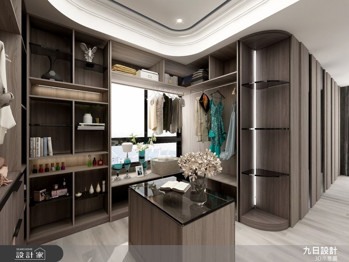 新成屋(5年以下)＿現代風更衣間案例圖片＿九日室內裝修設計＿九日_51之13
