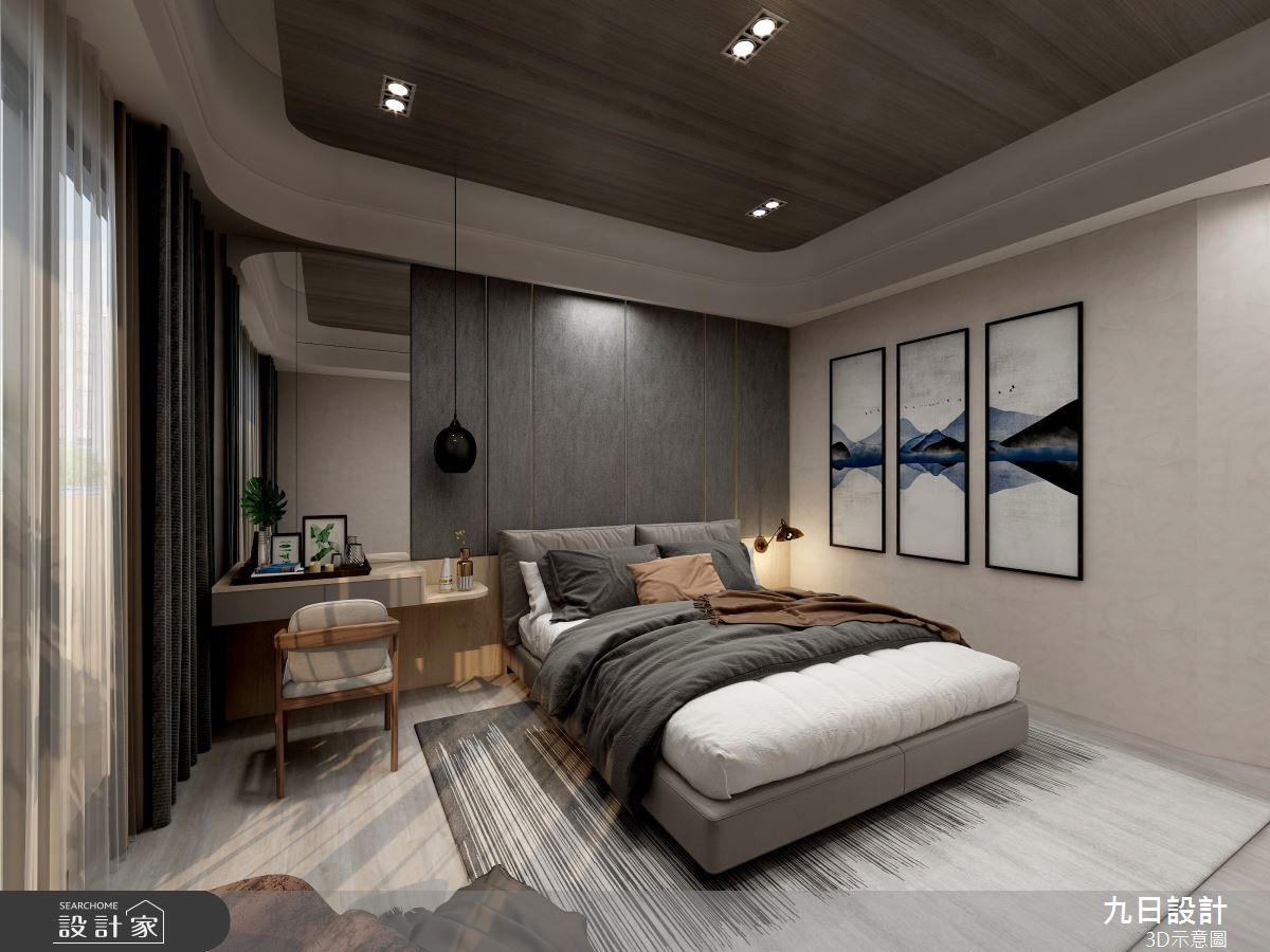新成屋(5年以下)＿現代風臥室案例圖片＿九日室內裝修設計＿九日_53之10