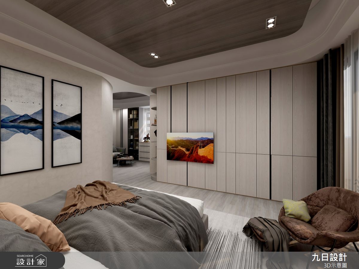 新成屋(5年以下)＿現代風臥室案例圖片＿九日室內裝修設計＿九日_53之11