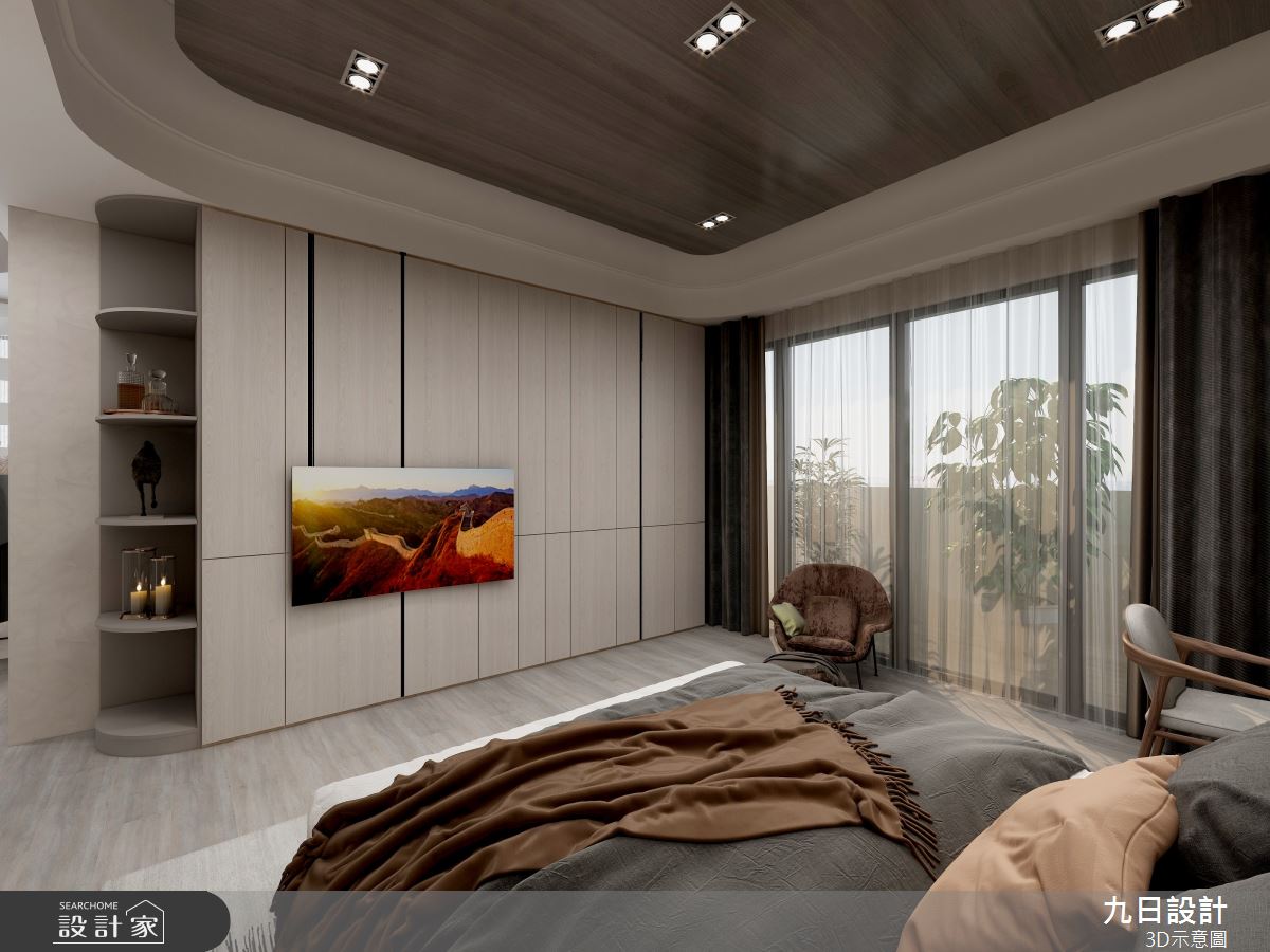 新成屋(5年以下)＿現代風臥室案例圖片＿九日室內裝修設計＿九日_53之12