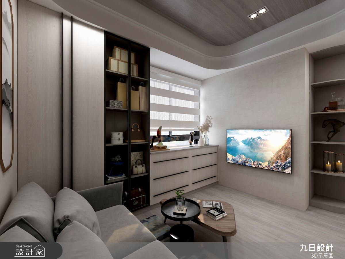 新成屋(5年以下)＿現代風多功能室案例圖片＿九日室內裝修設計＿九日_53之15