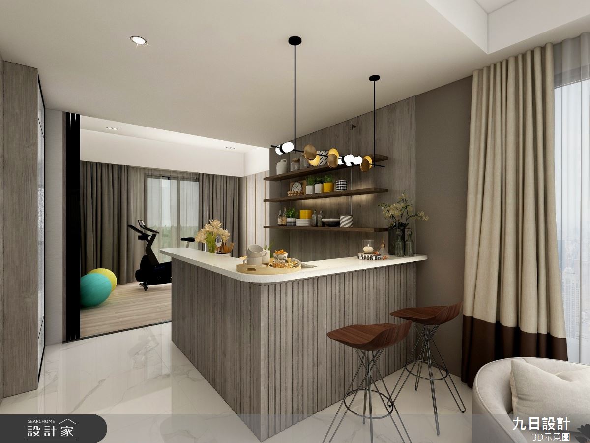 新成屋(5年以下)＿現代風吧檯案例圖片＿九日室內裝修設計＿九日_53之20
