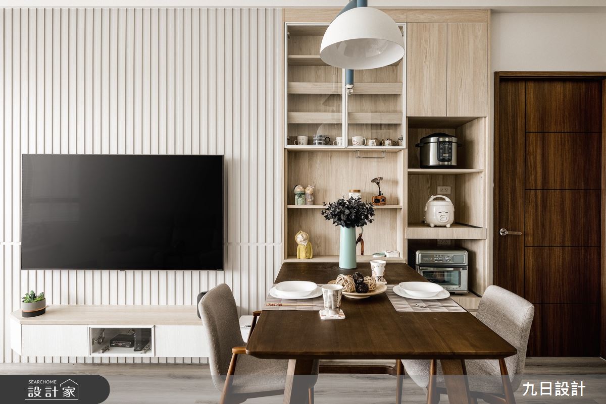 25坪新成屋(5年以下)＿北歐風客廳餐廳案例圖片＿九日室內裝修設計＿九日_54之4