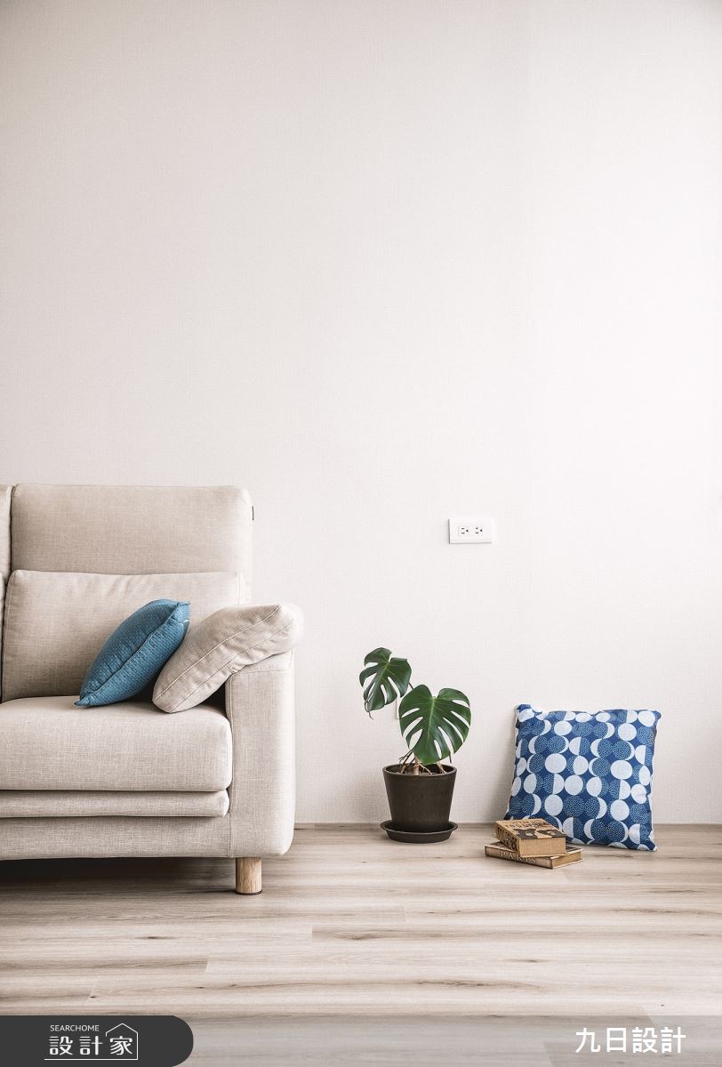 25坪新成屋(5年以下)＿北歐風客廳案例圖片＿九日室內裝修設計＿九日_54之12