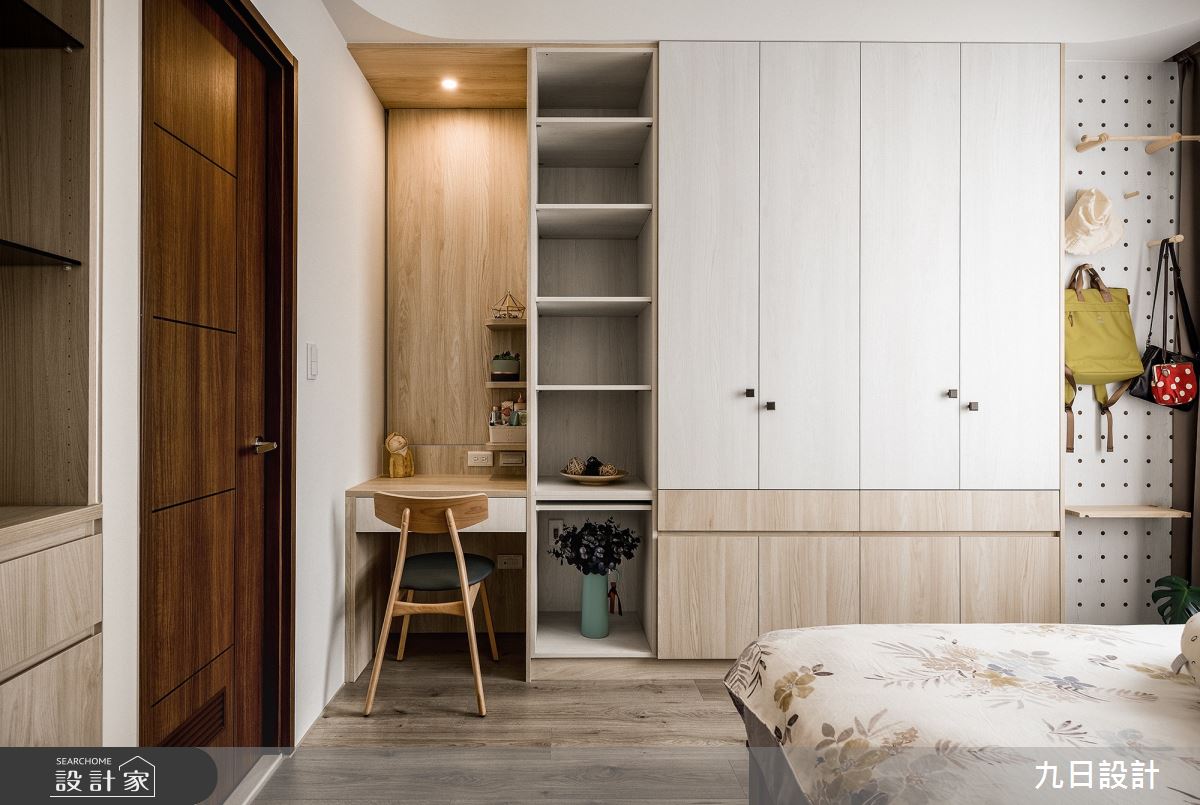 25坪新成屋(5年以下)＿北歐風臥室案例圖片＿九日室內裝修設計＿九日_54之17
