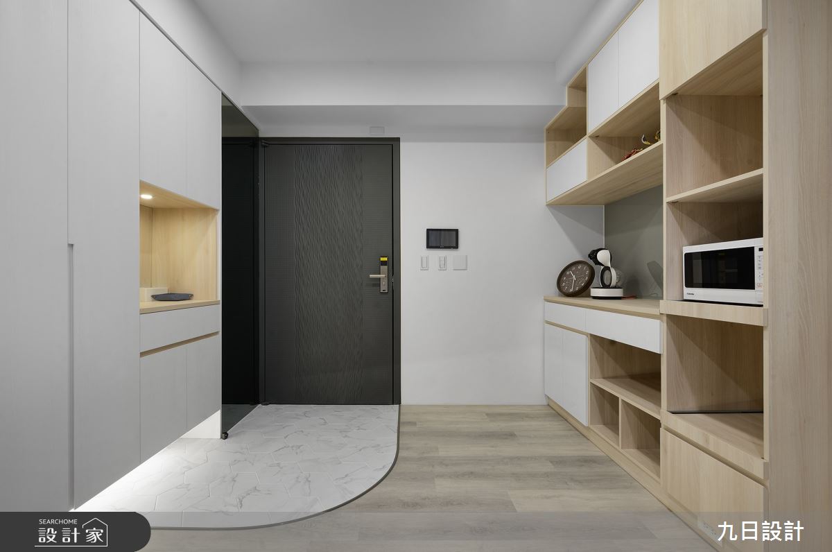 15坪新成屋(5年以下)＿北歐風玄關案例圖片＿九日室內裝修設計＿九日_55之2