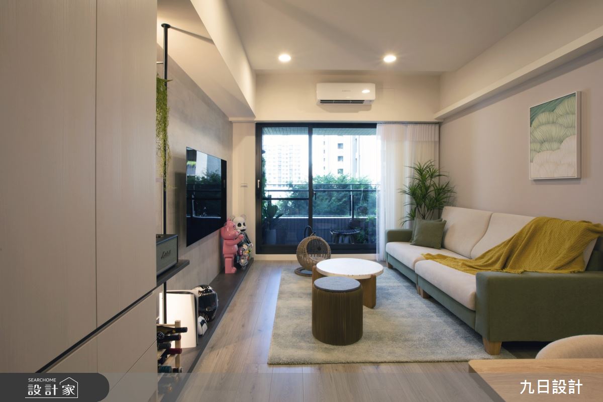 22坪新成屋(5年以下)＿現代風客廳案例圖片＿九日室內裝修設計＿九日_56之3