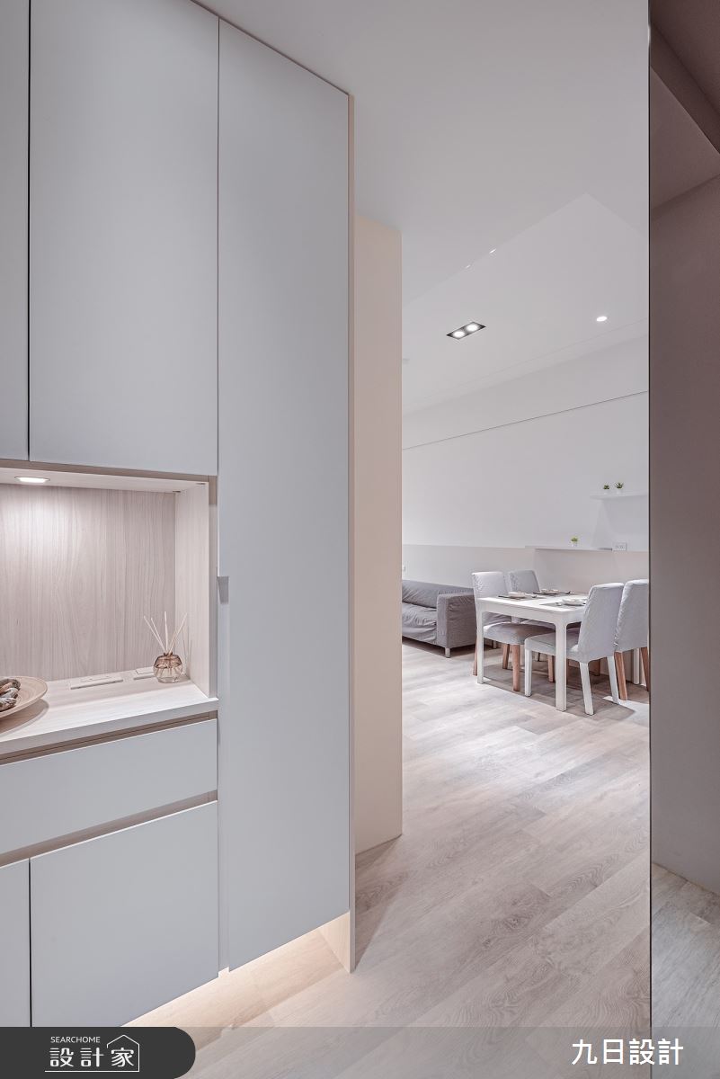 21坪新成屋(5年以下)＿北歐風玄關案例圖片＿九日室內裝修設計＿九日_57之2