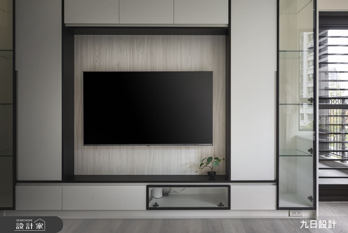 21坪新成屋(5年以下)＿北歐風客廳案例圖片＿九日室內裝修設計＿九日_57之9
