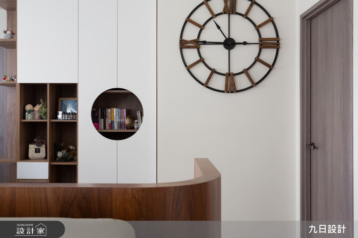 25坪中古屋(5~15年)＿混搭風客廳書房案例圖片＿九日室內裝修設計＿九日_58之5