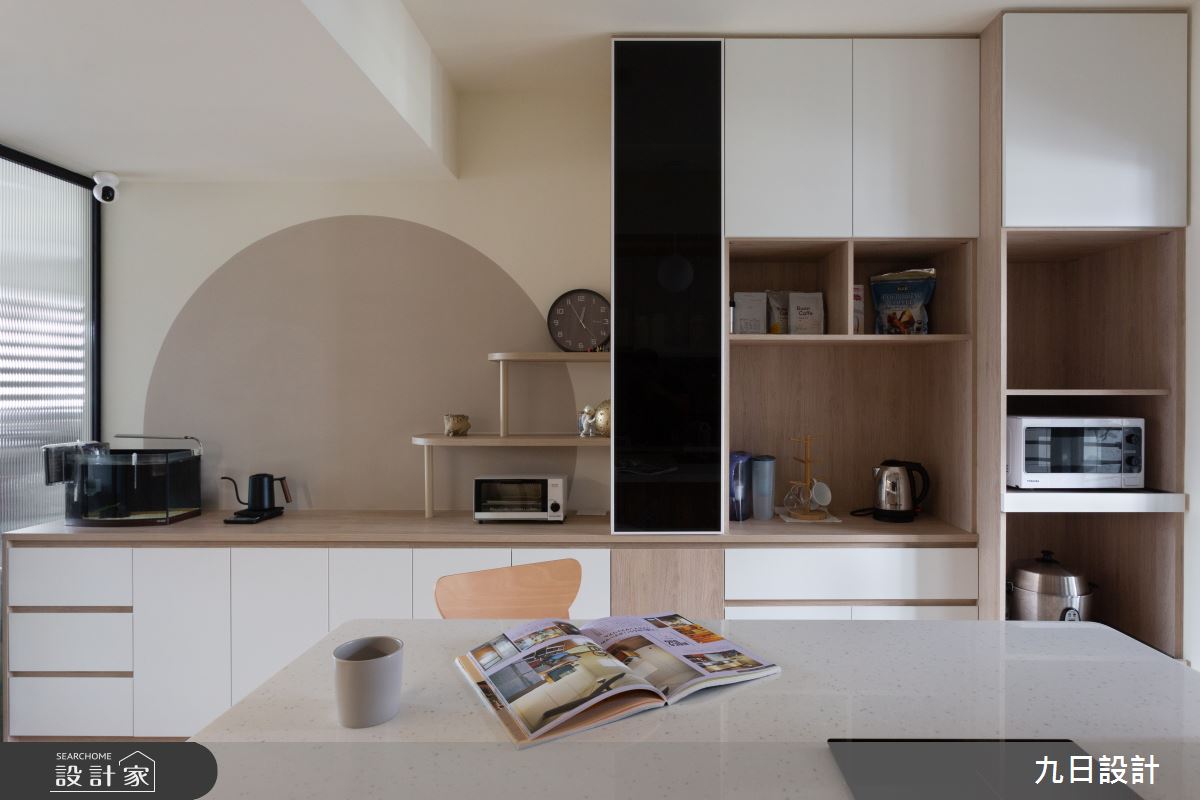 25坪中古屋(5~15年)＿混搭風餐廳廚房案例圖片＿九日室內裝修設計＿九日_58之10