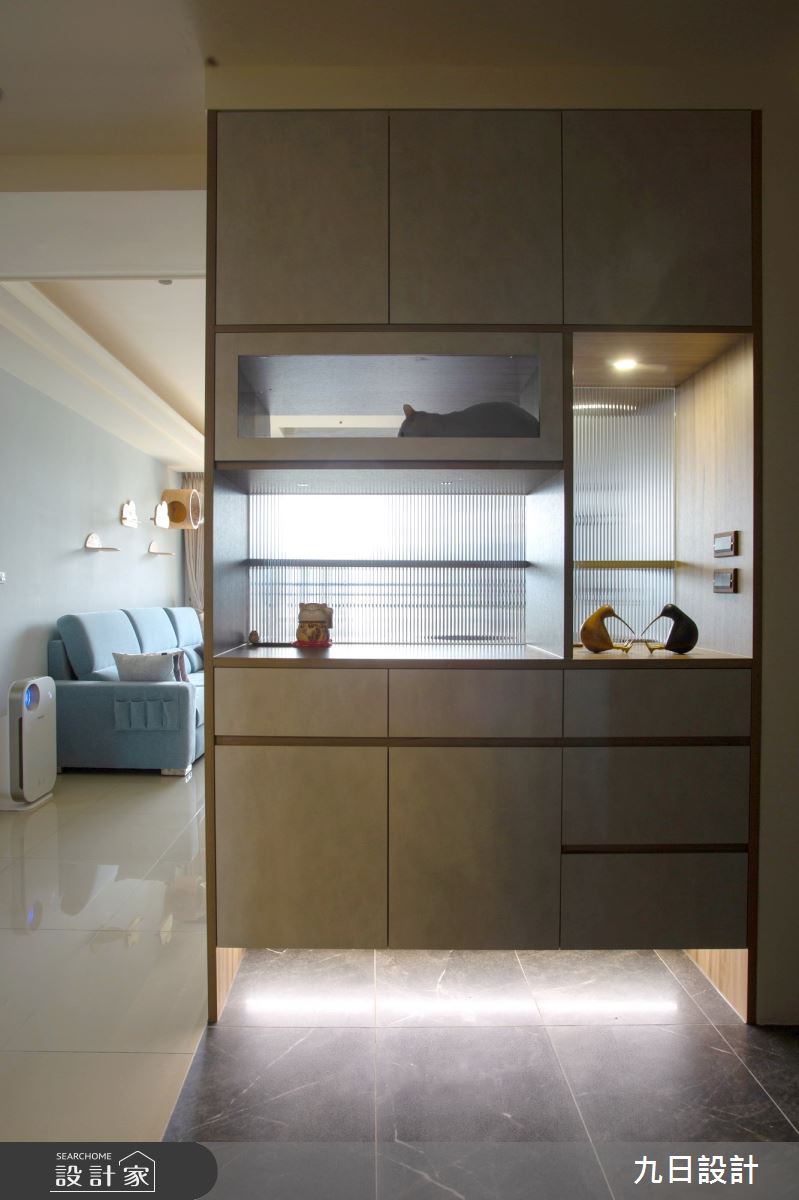 32坪新成屋(5年以下)＿現代風玄關案例圖片＿九日室內裝修設計＿九日_59之2